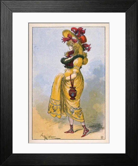 Framed Print : Merveilleuse 1794 Framed Print : Merveilleuse 1794