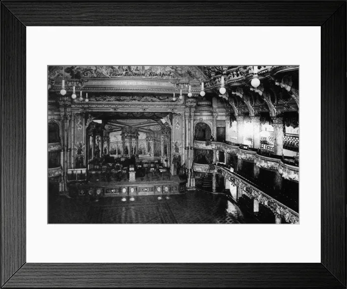 Framed Print : Blackpool / Ballroom 1930 Framed Print : Blackpool / Ballroom 1930