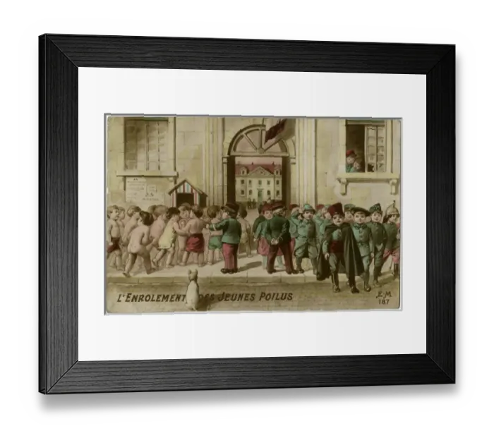 Framed Print : Young Soldiers Framed Print : Young Soldiers