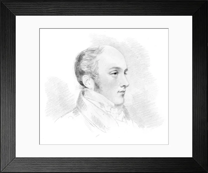 Framed Print : Lord Granville Somerset