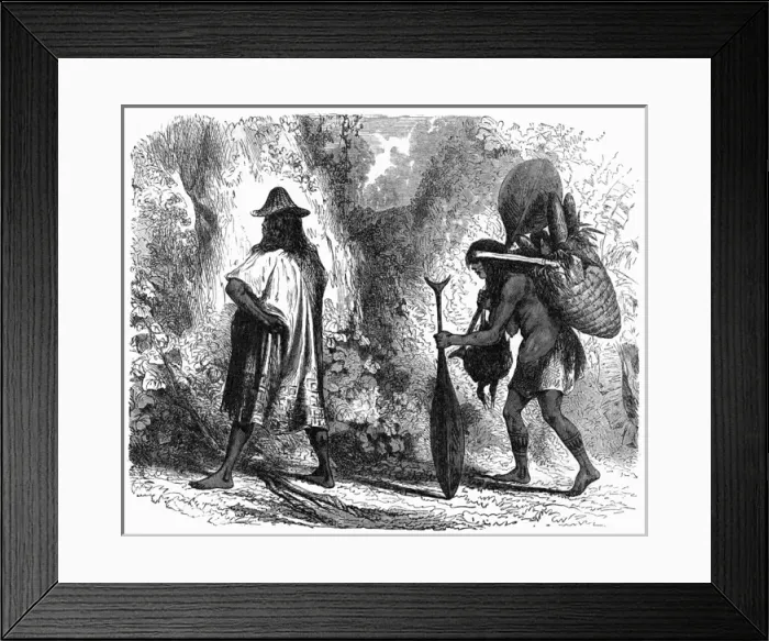 Framed Print : Peruvian Husband, Wife Framed Print : Peruvian Husband, Wife