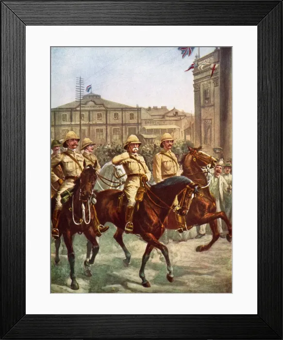 Framed Print : Roberts in Africa Framed Print : Roberts in Africa