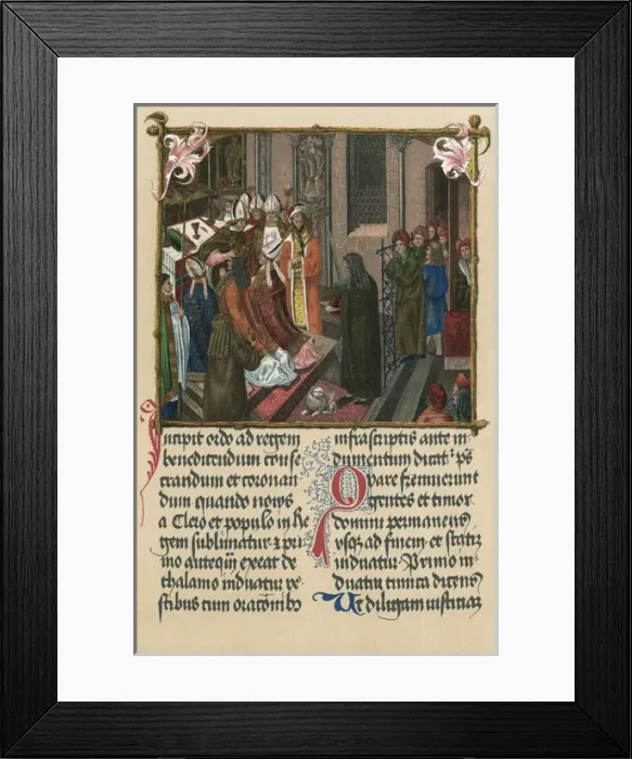 Framed Print : Aleksander Crowned 1501 Framed Print : Aleksander Crowned 1501