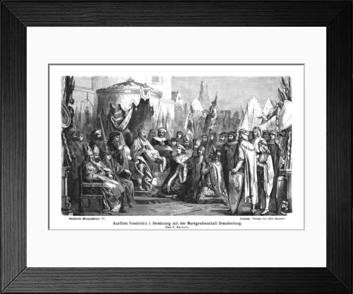 Framed Print : Friedrich IV Elector Framed Print : Friedrich IV Elector