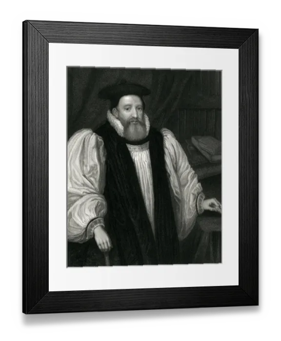 Framed Print : George Abbot, Arch Cant Framed Print : George Abbot, Arch Cant