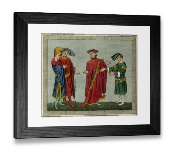 Framed Print : English Notables C14 Framed Print : English Notables C14