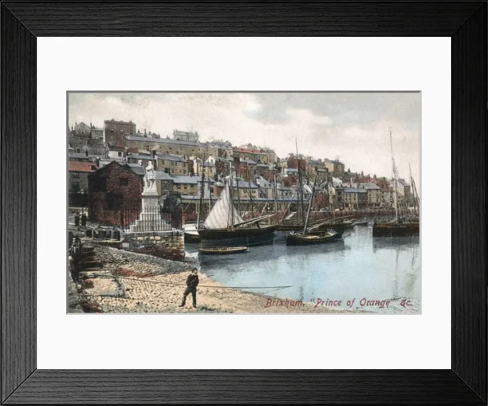 Framed Print : Brixham / Prince of Orange Framed Print : Brixham / Prince of Orange