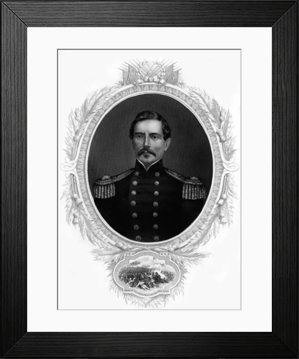 Framed Print : Pierre G T Beauregard Framed Print : Pierre G T Beauregard