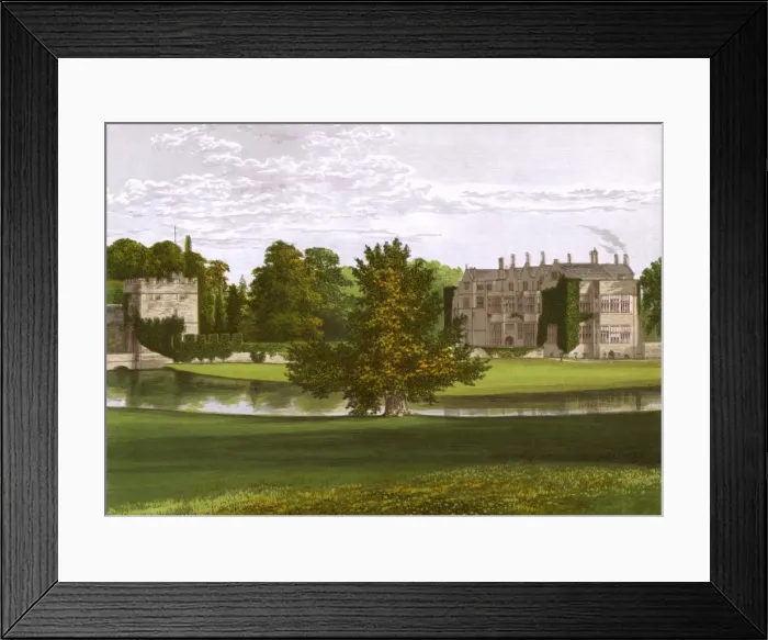Framed Print : Broughton Castle / Oxon Framed Print : Broughton Castle / Oxon