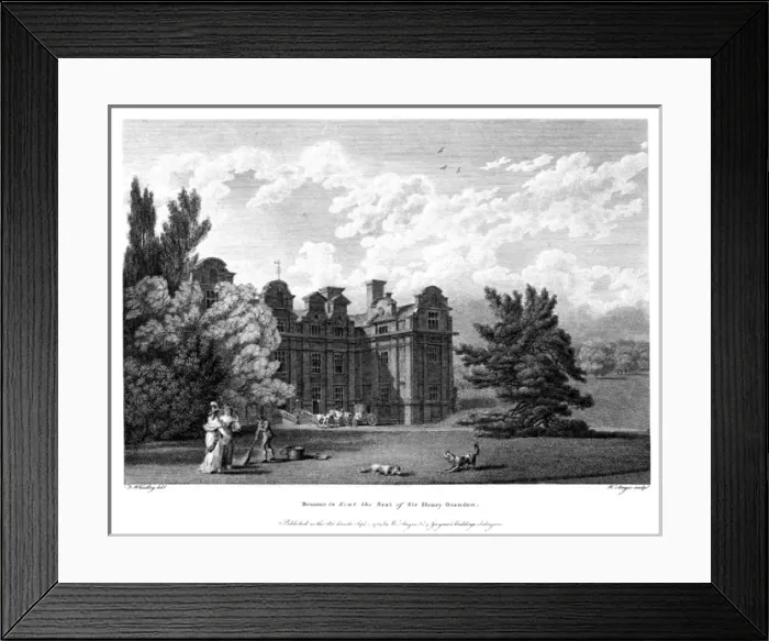 Framed Print : BROOME / KENT / 1789 Framed Print : BROOME / KENT / 1789