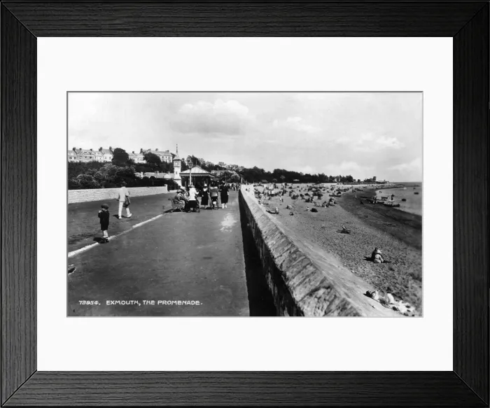 Framed Print : Exmouth  /  Devon  /  1927