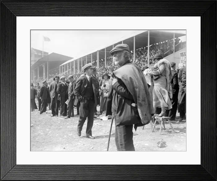 Framed Print : Crowd at the Derby / 1930 Framed Print : Crowd at the Derby / 1930