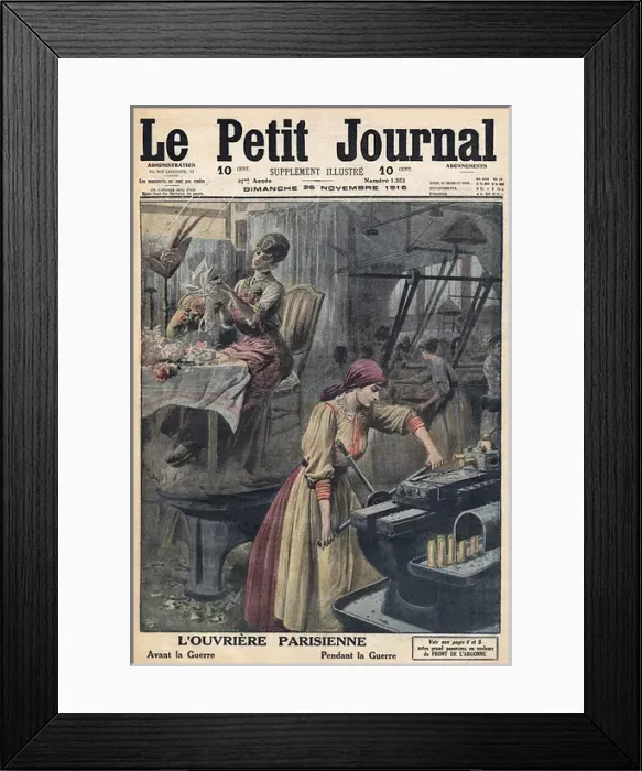 Framed Print : Wwi / Womens Work Framed Print : Wwi / Womens Work