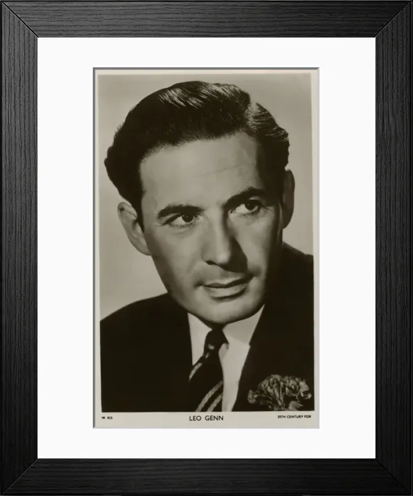 Framed Print : Leo Genn / 20C Fox Framed Print : Leo Genn / 20C Fox