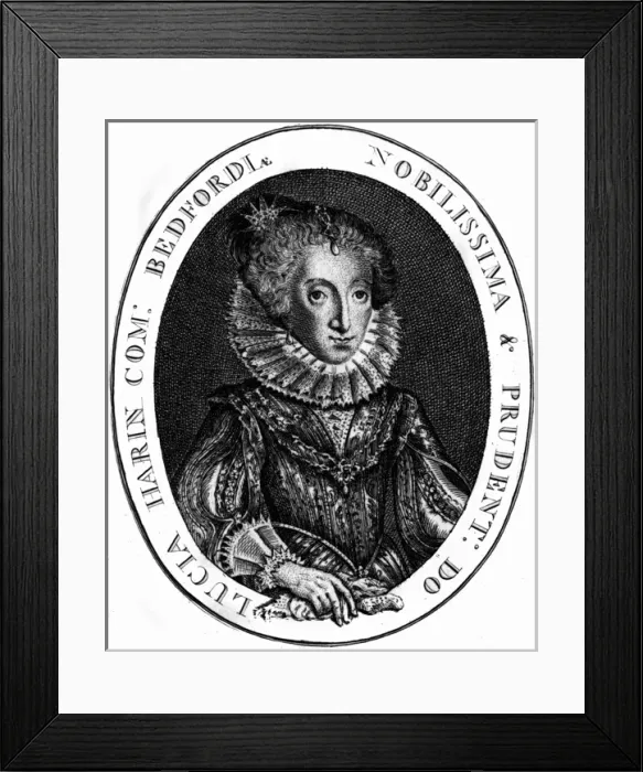 Framed Print : Lucy Countess Bedford 2 Framed Print : Lucy Countess Bedford 2