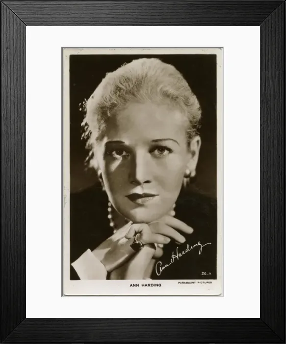 Framed Print : Ann Harding Framed Print : Ann Harding