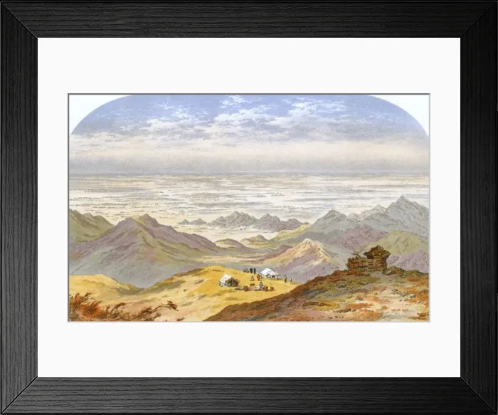Framed Print : Nepal Scenery 19C Framed Print : Nepal Scenery 19C