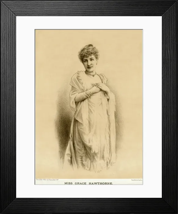 Framed Print : Grace Hawthorne Framed Print : Grace Hawthorne