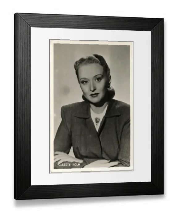 Framed Print : Celeste Holm Framed Print : Celeste Holm