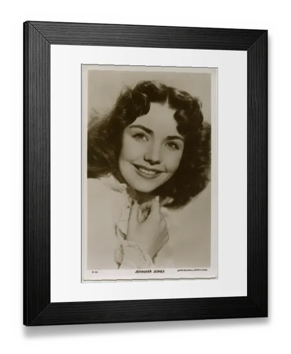 Framed Print : Jennifer Jones Framed Print : Jennifer Jones