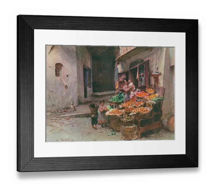 Framed Print : Fruit Stall at San Remo Framed Print : Fruit Stall at San Remo