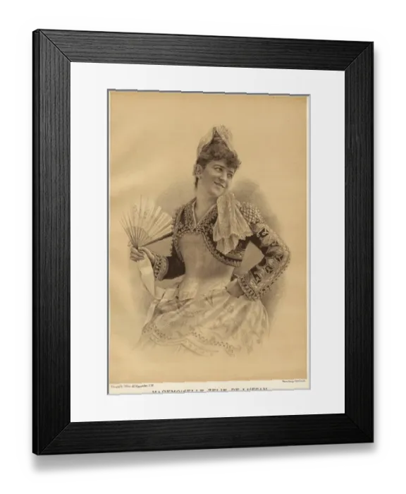 Framed Print : Zelie De Lussan / Piccadil Framed Print : Zelie De Lussan / Piccadil
