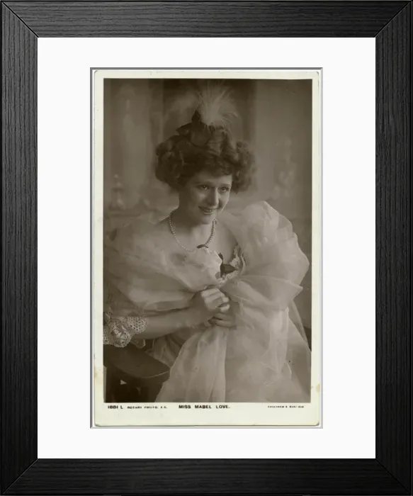 Framed Print : Mabel Love Framed Print : Mabel Love