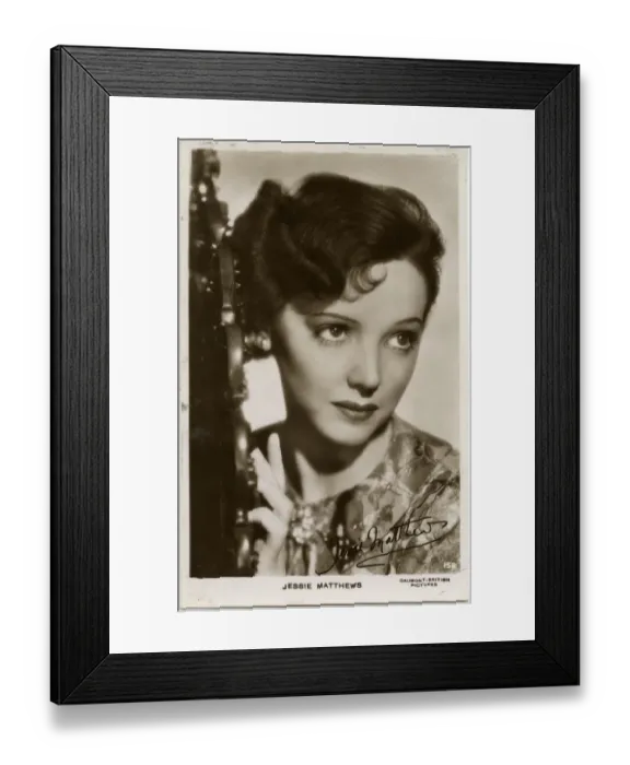 Framed Print : Jessie Matthews
