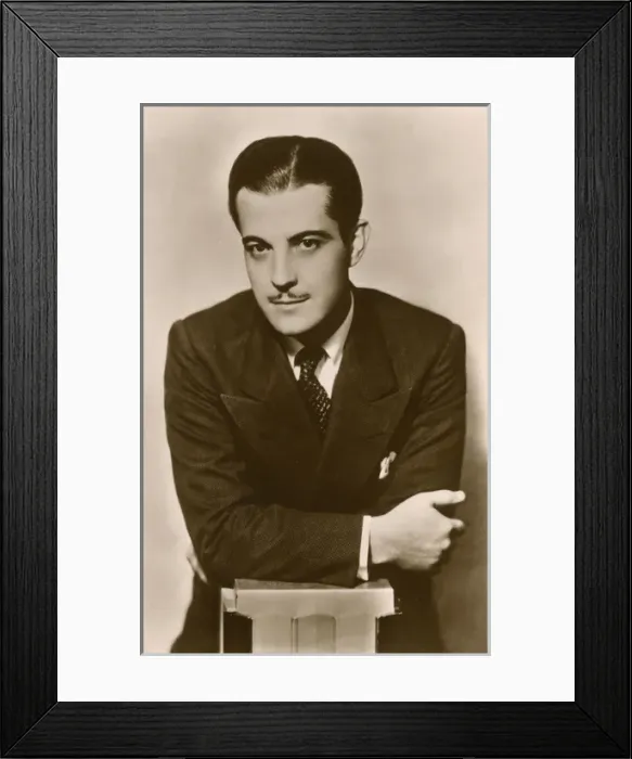 Framed Print : Ramon Novarro / Postcard Framed Print : Ramon Novarro / Postcard