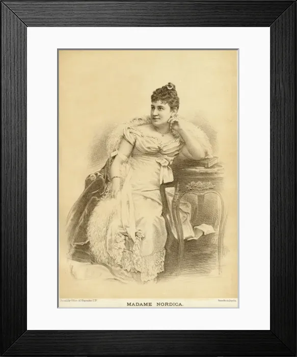 Framed Print : Lilian Norton Nordica Framed Print : Lilian Norton Nordica