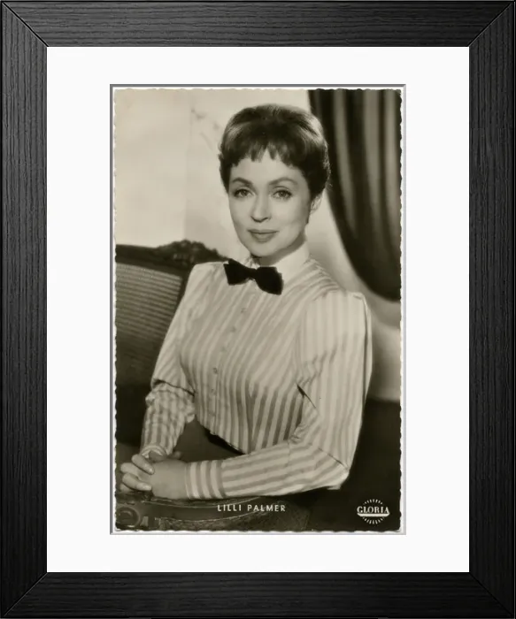 Framed Print : Lilli Palmer Framed Print : Lilli Palmer