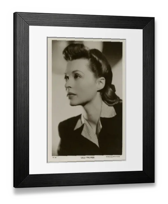 Framed Print : Lilli Palmer Framed Print : Lilli Palmer