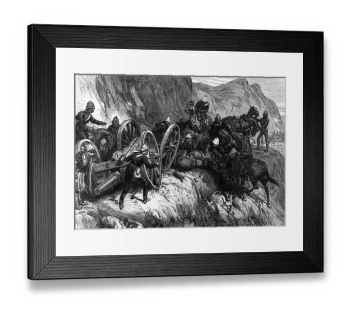 Framed Print : 1879 / Afghan Accident Framed Print : 1879 / Afghan Accident
