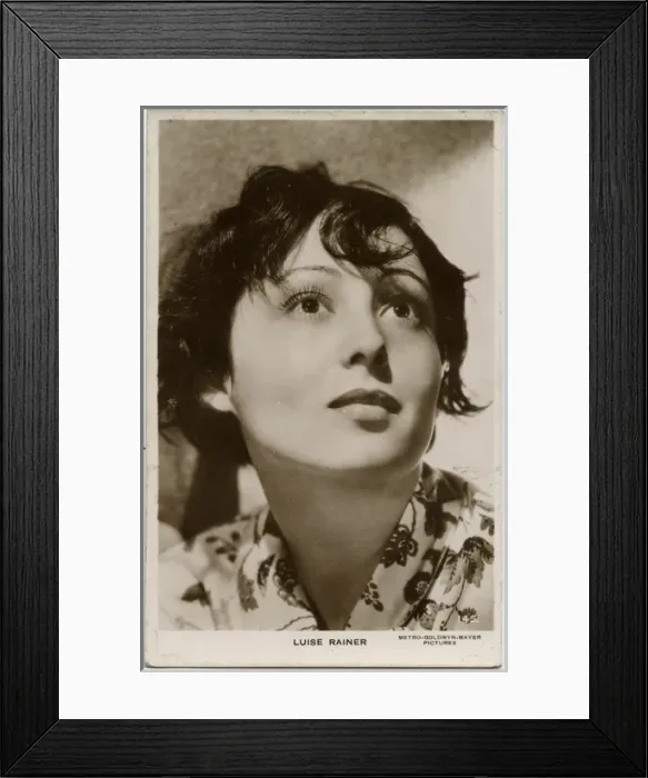 Framed Print : Luise Rainer Framed Print : Luise Rainer