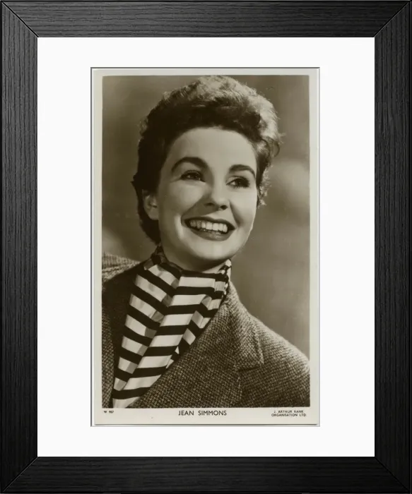 Framed Print : Jean Simmons Framed Print : Jean Simmons