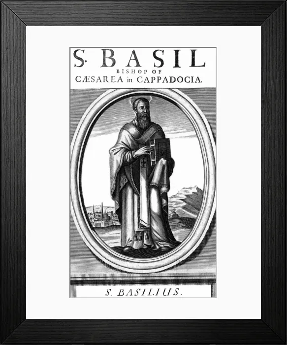 Framed Print : St Basil of Caesarea Framed Print : St Basil of Caesarea