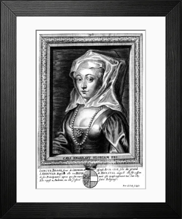 Framed Print : Saint Begge Framed Print : Saint Begge