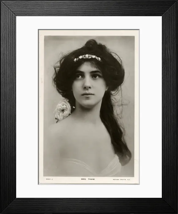 Framed Print : MRS THAW Actress Date: early 20th century Framed Print : MRS THAW Actress Date: early 20th century