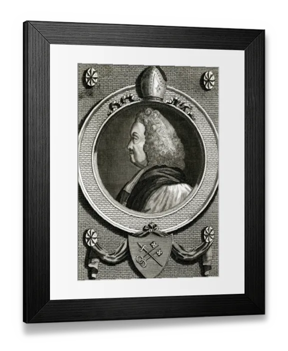 Framed Print : Hoadly / Bishop of Winche Framed Print : Hoadly / Bishop of Winche