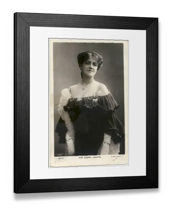 Framed Print : Queenie Leighton 1905 Framed Print : Queenie Leighton 1905