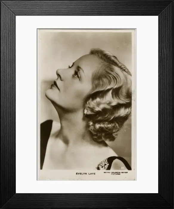 Framed Print : Evelyn Laye Framed Print : Evelyn Laye