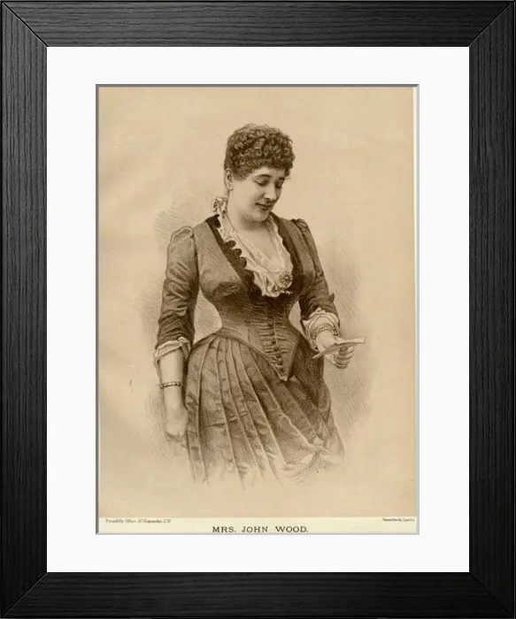 Framed Print : Mrs John Wood Framed Print : Mrs John Wood