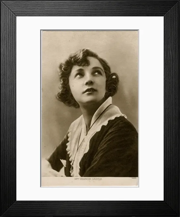 Framed Print : Irene Castle / Pathe Framed Print : Irene Castle / Pathe