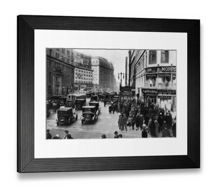 Framed Print : NY - Broadway Framed Print : NY - Broadway