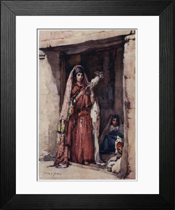 Framed Print : Algerian Spinner Framed Print : Algerian Spinner