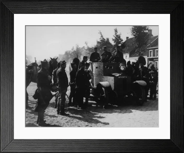Framed Print : Minerva Armoured Car Framed Print : Minerva Armoured Car