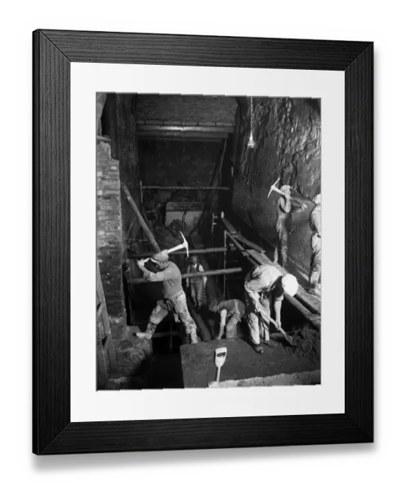 Framed Print : Building Swimming Pool Framed Print : Building Swimming Pool