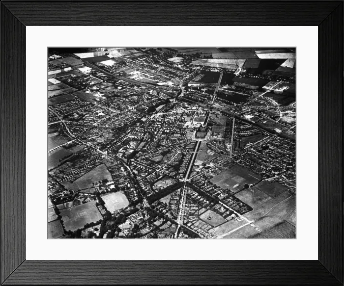 Framed Print : Letchworth / Aerial C1930 Framed Print : Letchworth / Aerial C1930