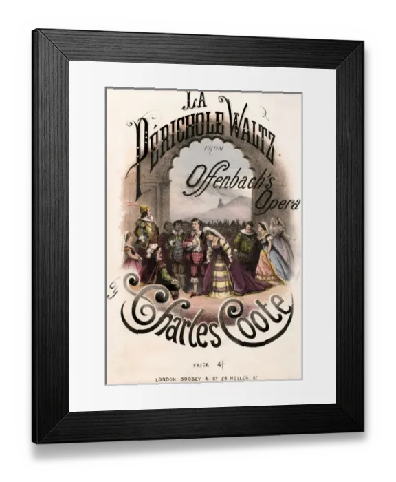Framed Print : Offenbach / Perichole Framed Print : Offenbach / Perichole