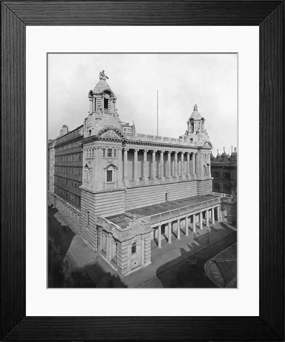 Framed Print : Liverpool / Cotton Exchang Framed Print : Liverpool / Cotton Exchang